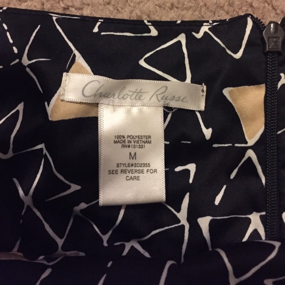 Charlotte Russe Strapless Satin Dress - Picture 4 of 4